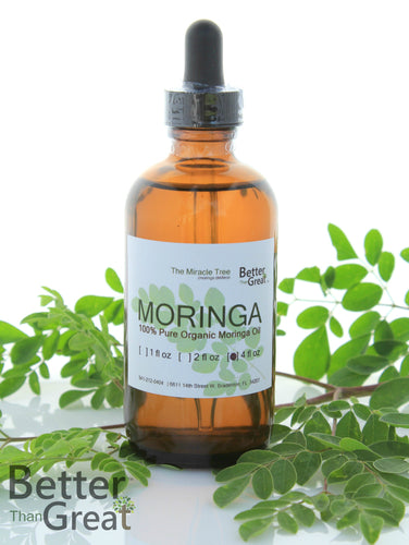 Pure Moringa Oil | 4 oz Bottle
